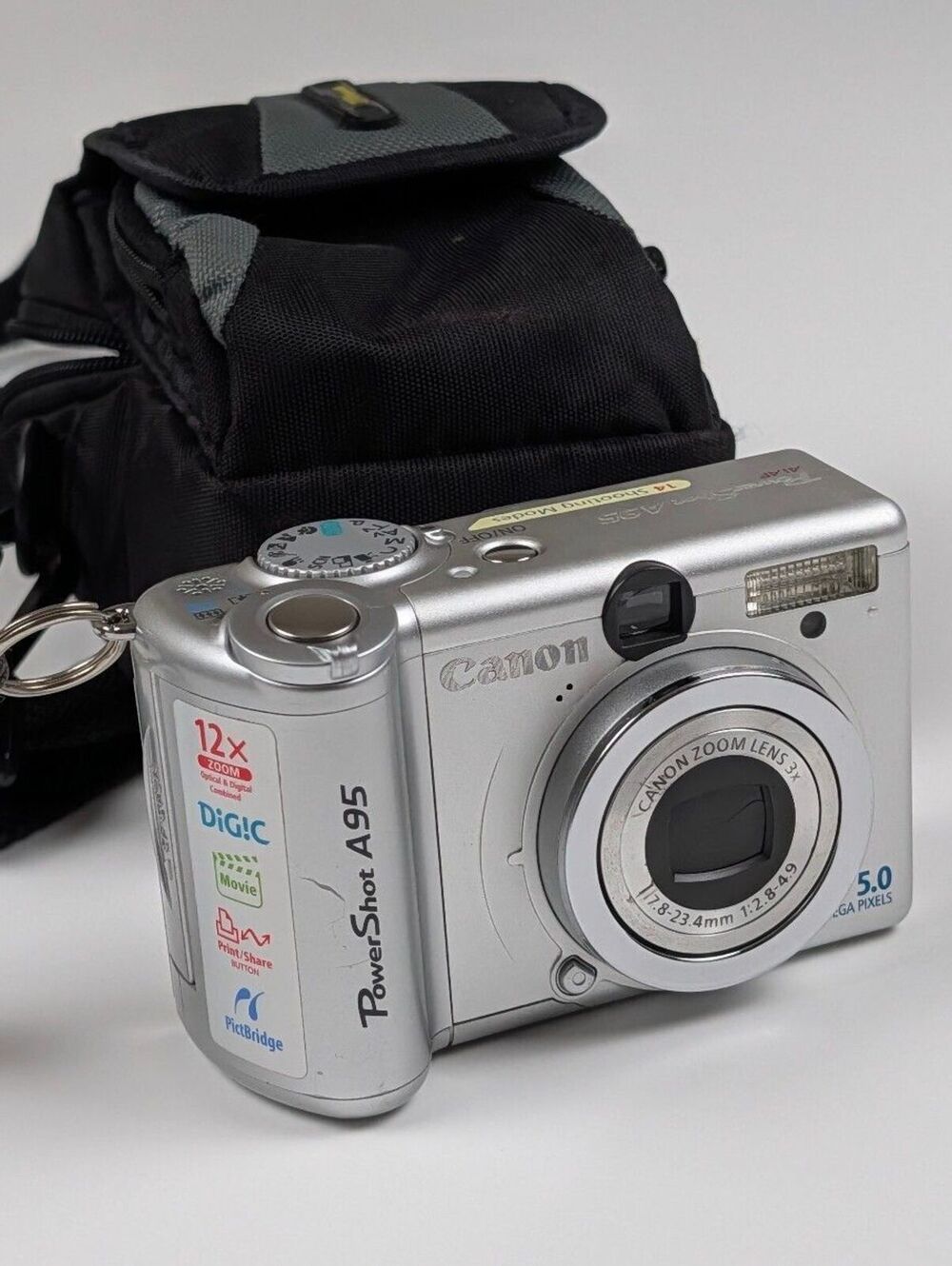 Canon PowerShot A95 Digital Camera Y2K Digicam CCD Tested Working Indie Sleaze